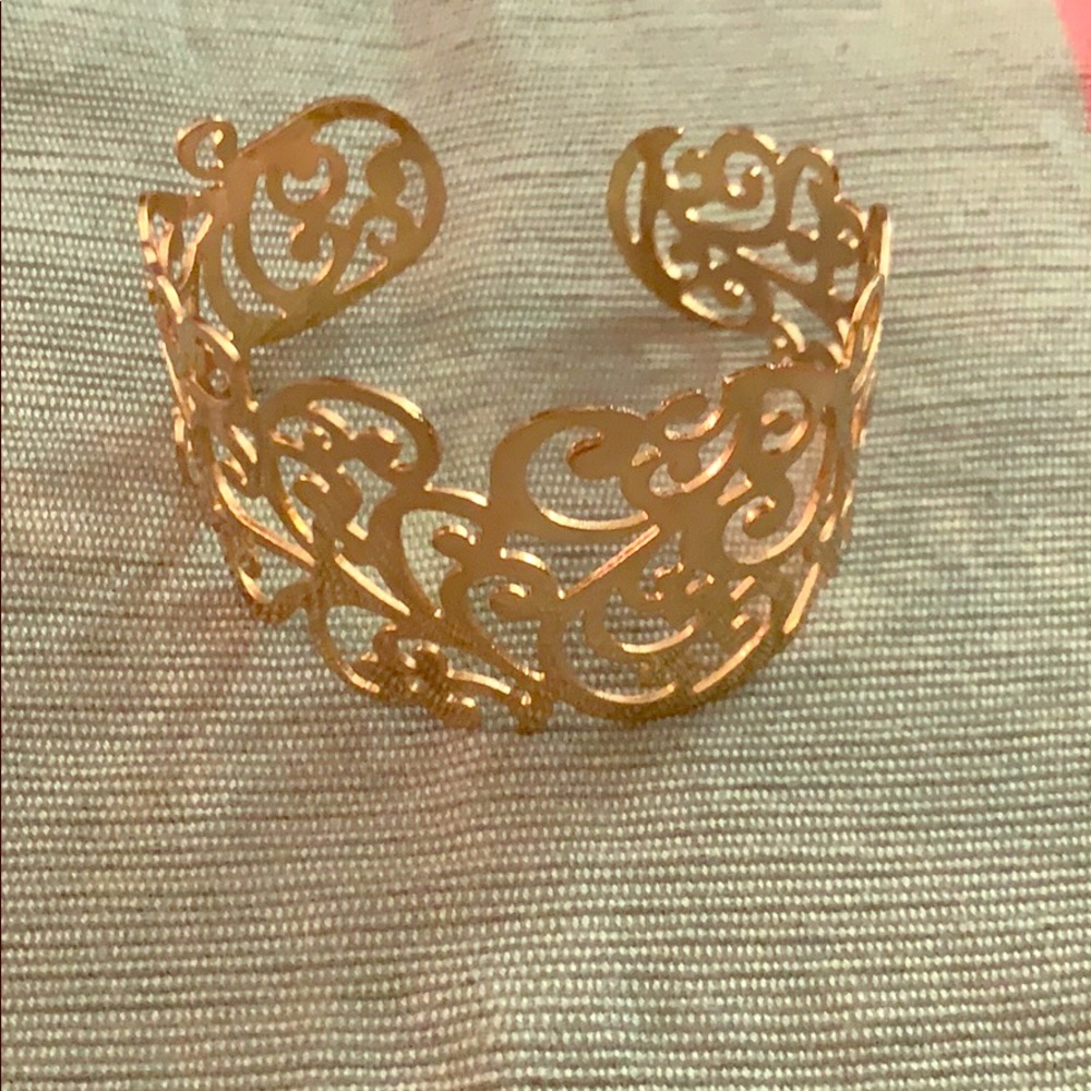 Gold cuff
